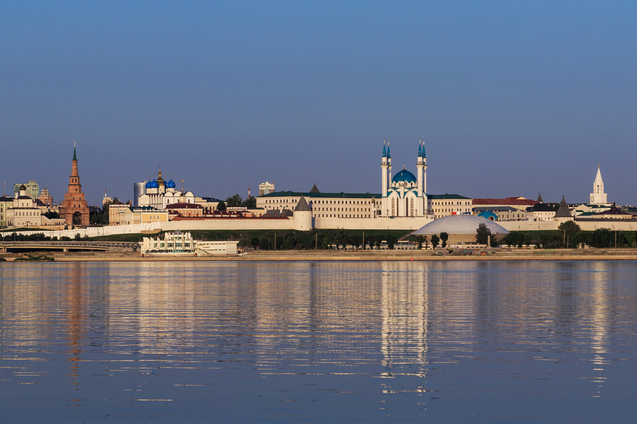 Казанский кремль и Казанка